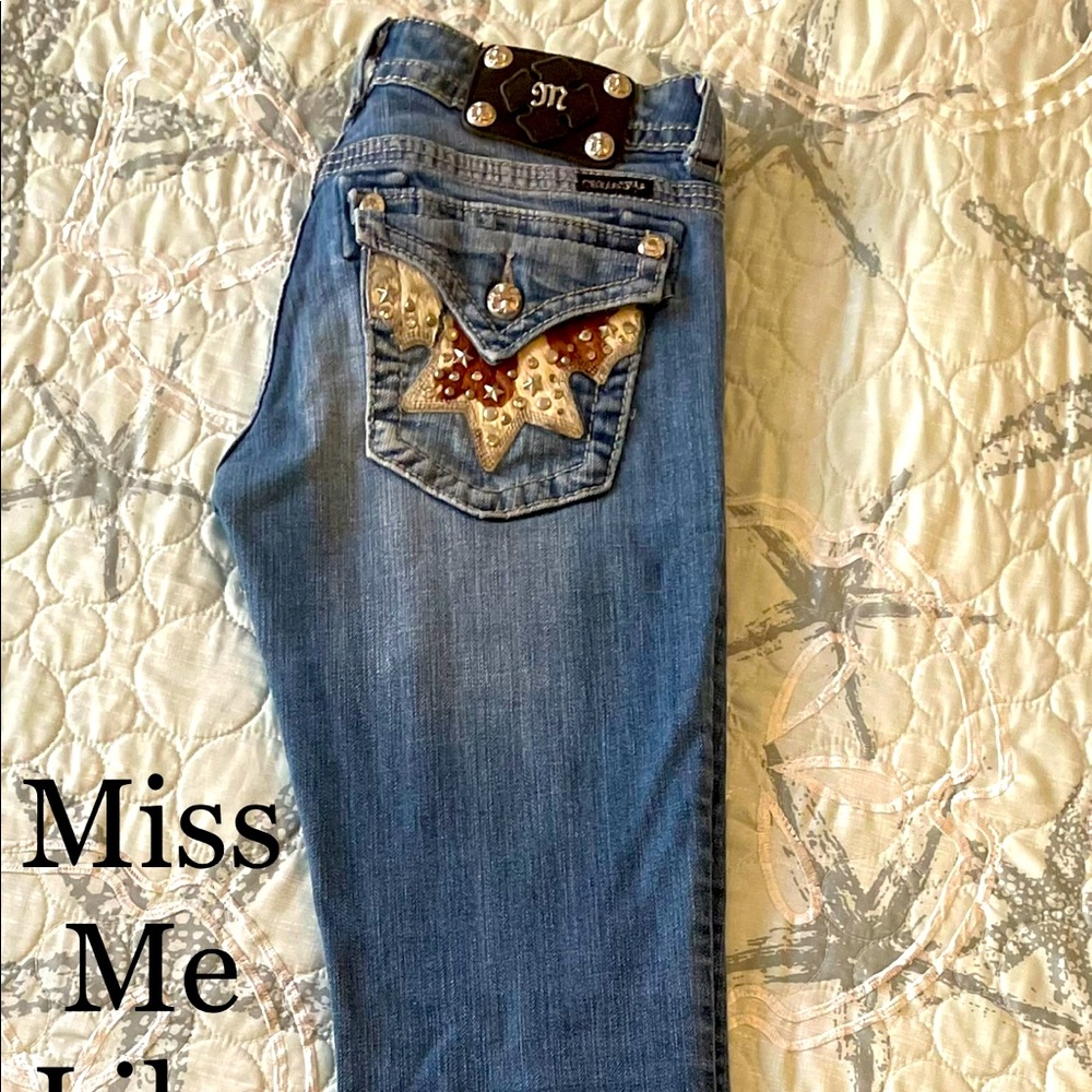 Cowprint Miss Me Jeans
